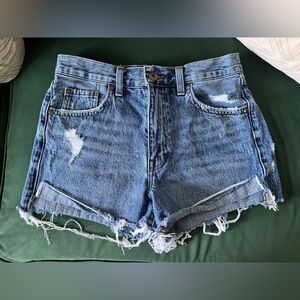 Pistola Distressed Denim Women Shorts